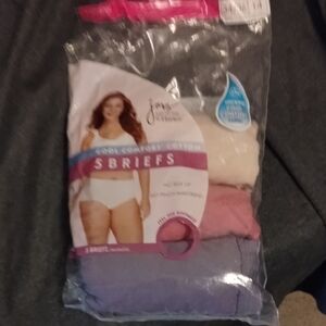 Just My Size Women's Briefs - White, Pink, Purple